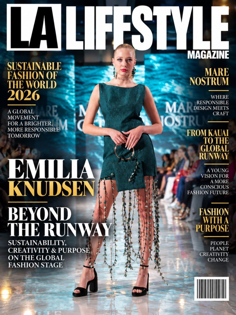 Beyond the Runway: Emilia Knudsen Brings Sustainability, Creativity, and Purpose to the Global Fashion Stage